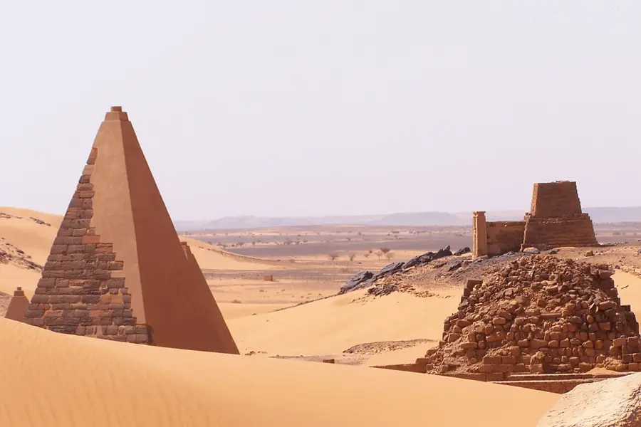 meroe pyramids in sudan
