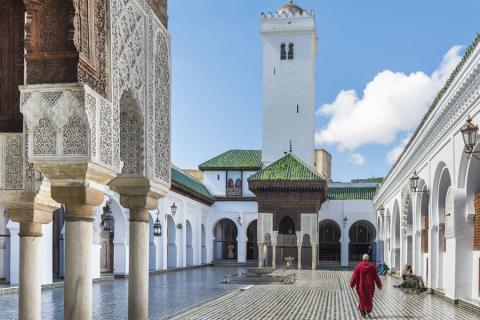 Al quaraouiyine mosque Fez Morocco