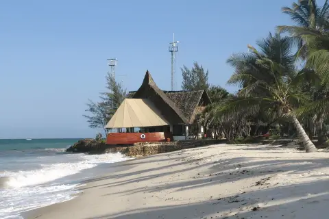 Diani Beach in Kenya