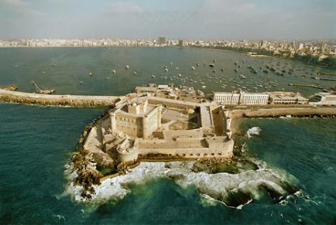 citadel of Qaitbay in Alexandria