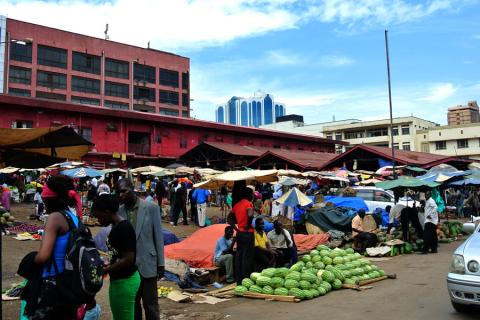 nakasero marktet kampala Uganda