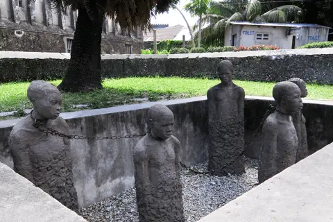 slave memorial in zanzibar