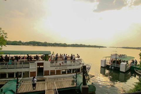 livingstone boat cruise in zambia